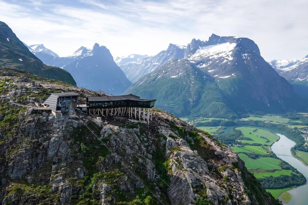 Kavliskogen Panorama Villa Isfjorden Buitenkant foto