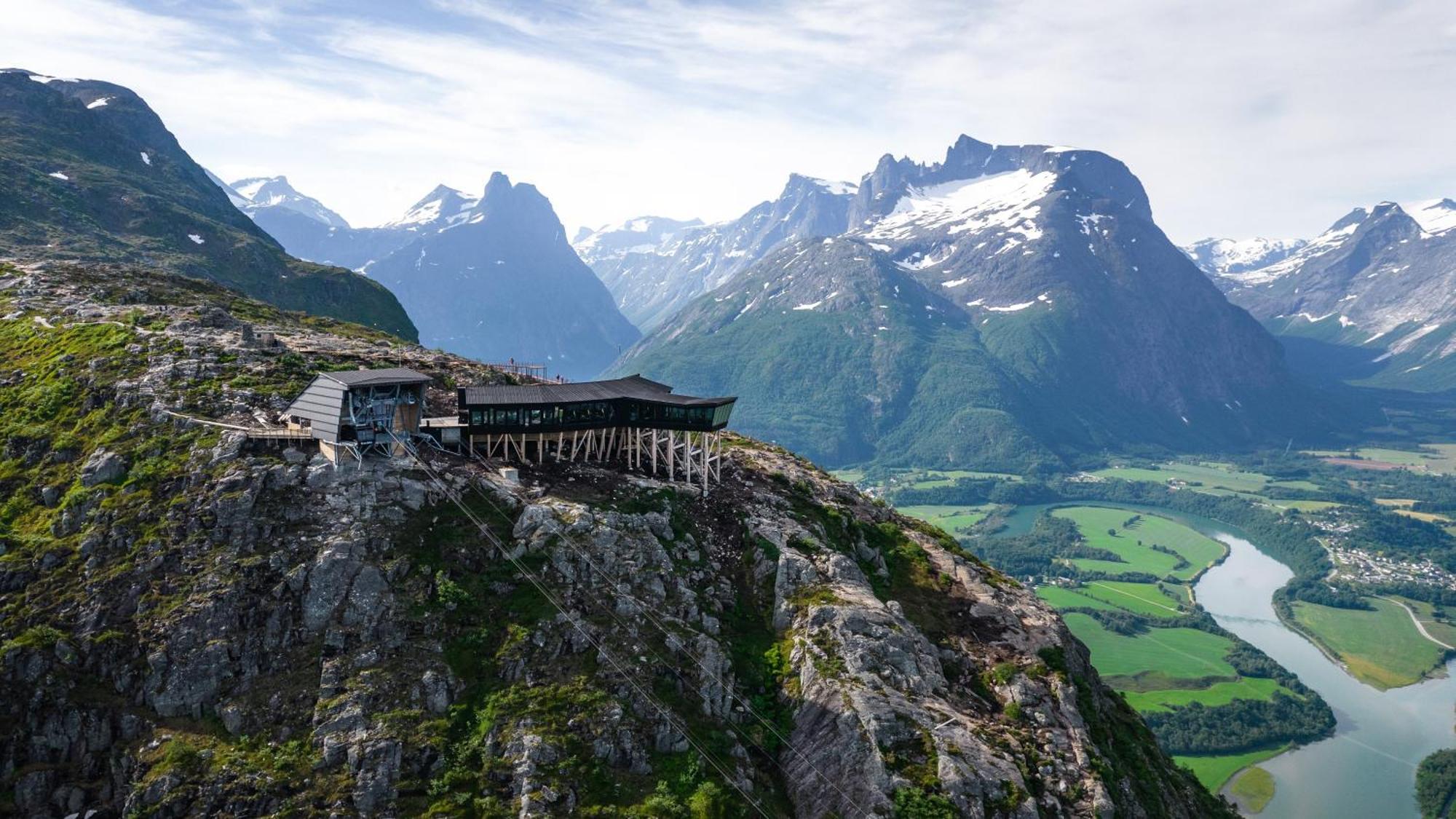 Kavliskogen Panorama Villa Isfjorden Buitenkant foto